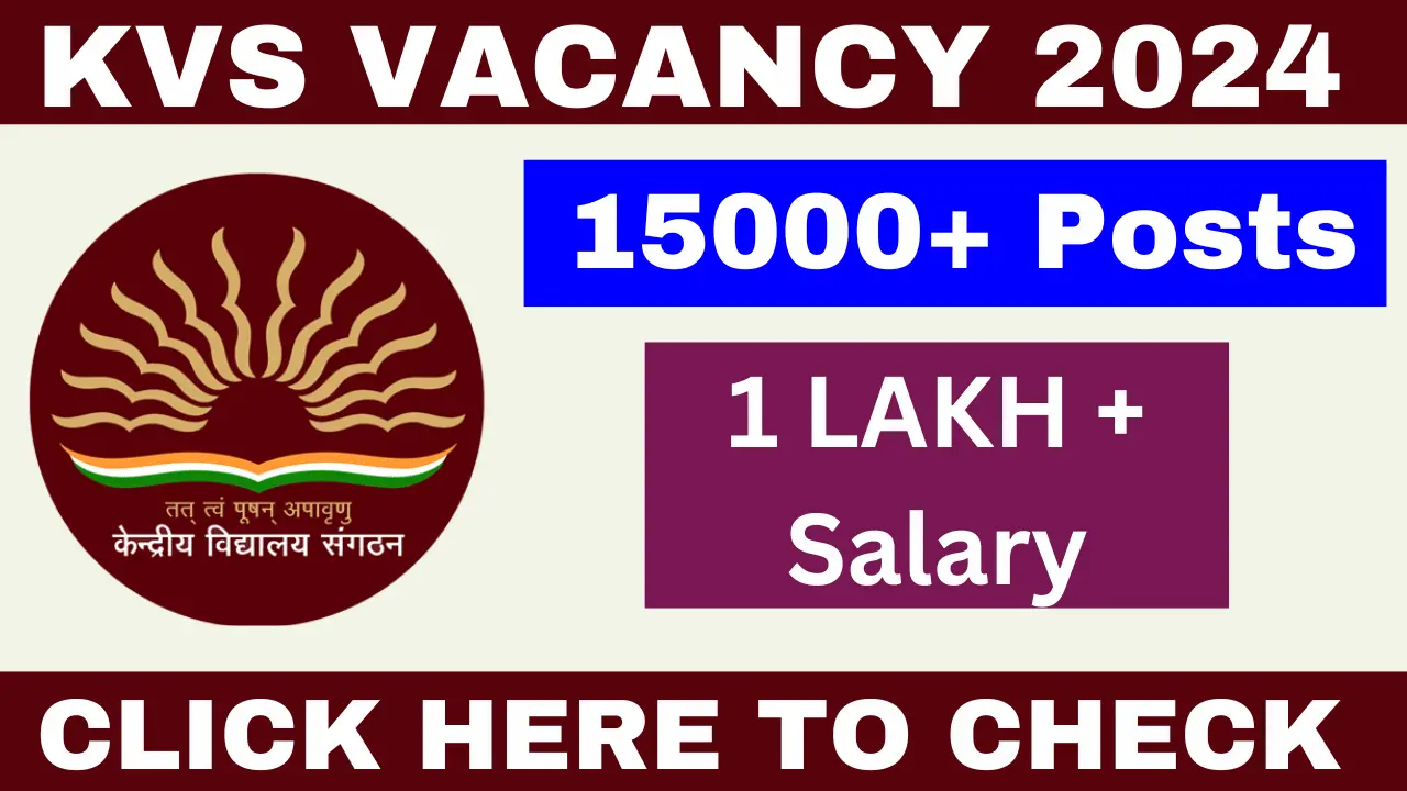 KVS Recruitment 2024